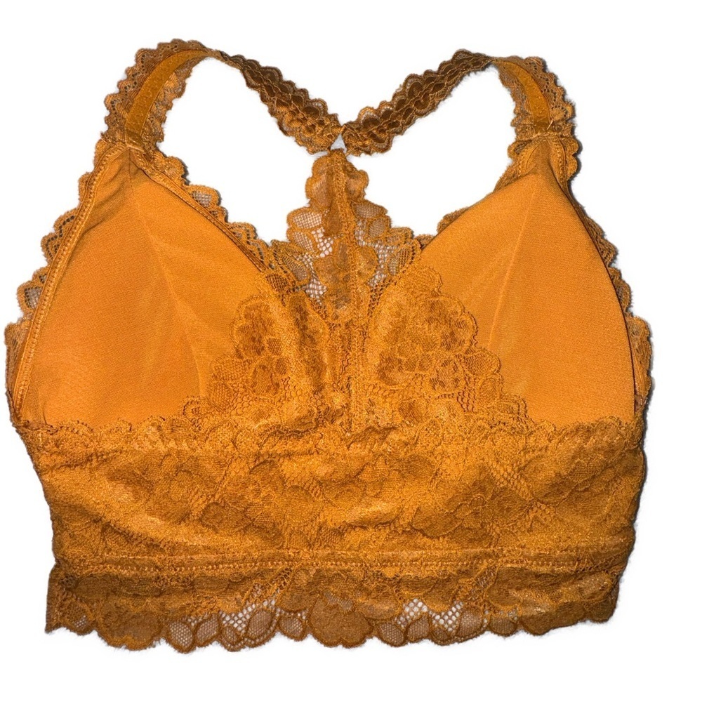 ✨Maurices Goldy Strappy back bralette size Small gold women’s NWOT - Picture 3 of 5